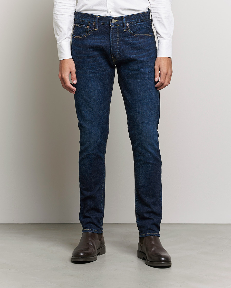 Herr | Slim fit | Polo Ralph Lauren | Sullivan Slim Fit Stretch Jeans Dark Blue