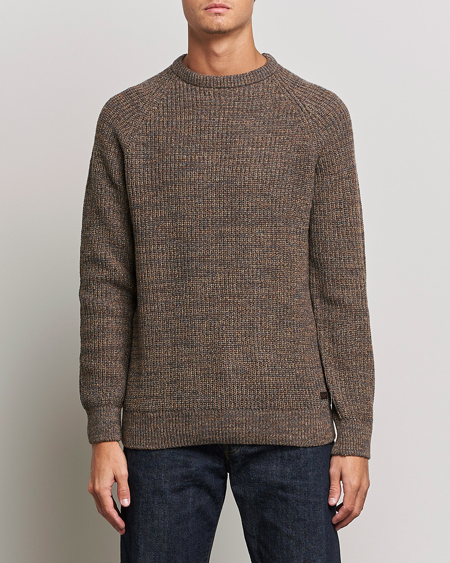 Herr |  | Barbour Lifestyle | Horseford Knitted Crewneck Sandstone