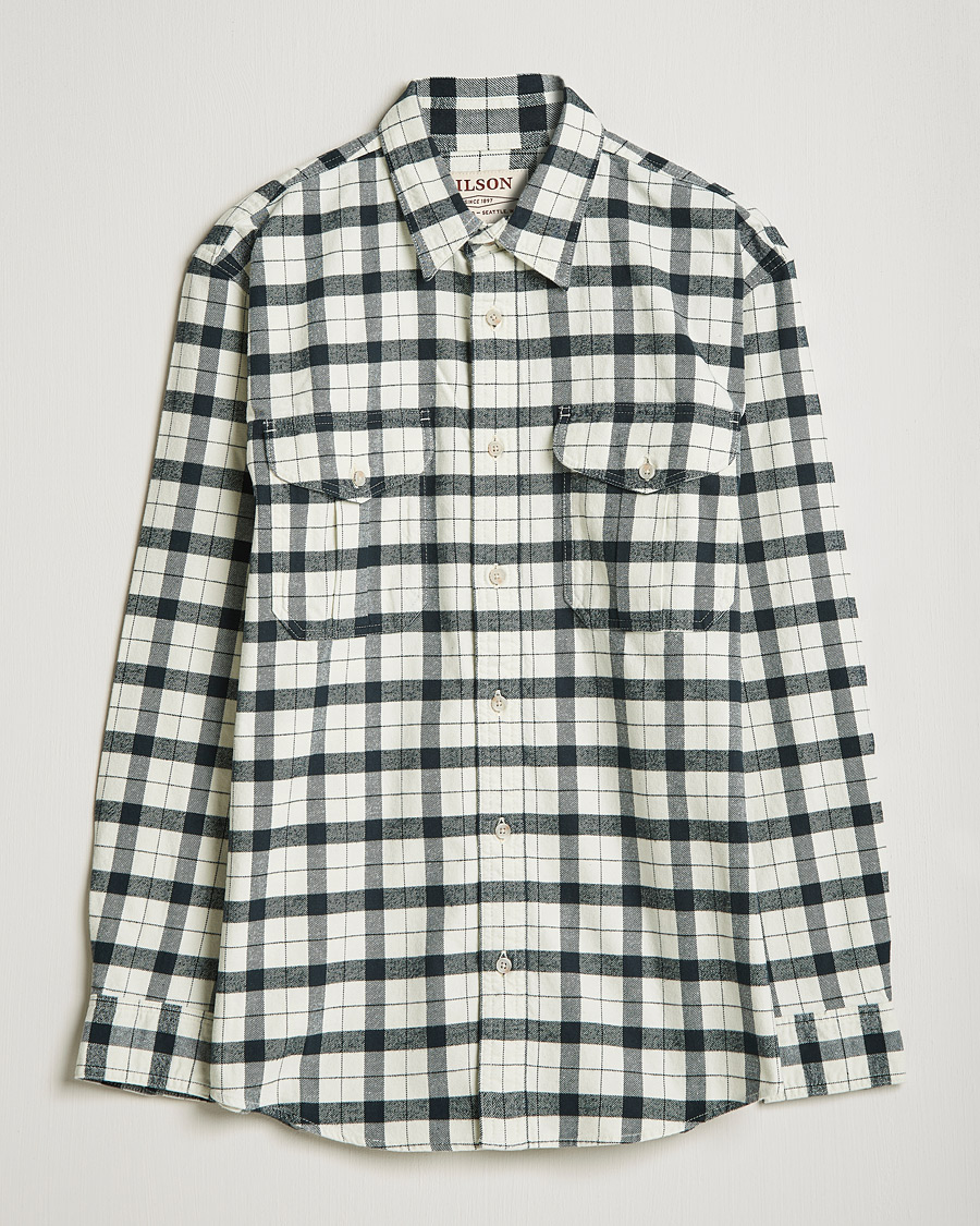 Herr | Skjortor | Filson | Alaskan Guide Shirt Cream Black