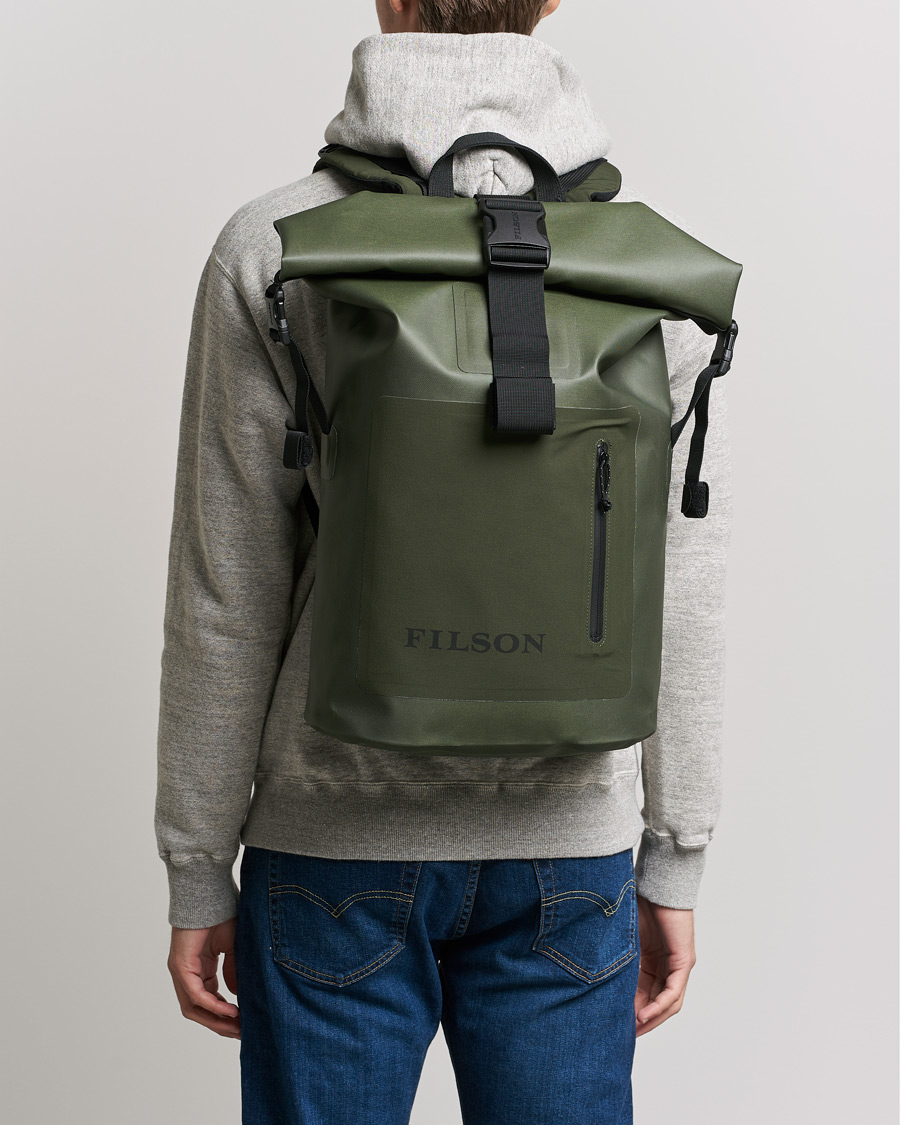 Herr | Ryggsäckar | Filson | Dry Backpack Green