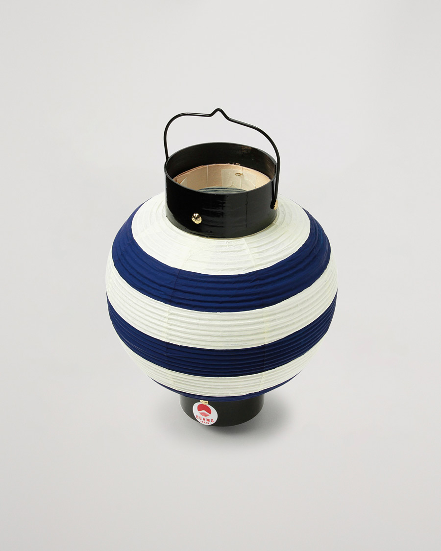 Herr | Japanese Department | Beams Japan | Striped Paper Lantern Indigo