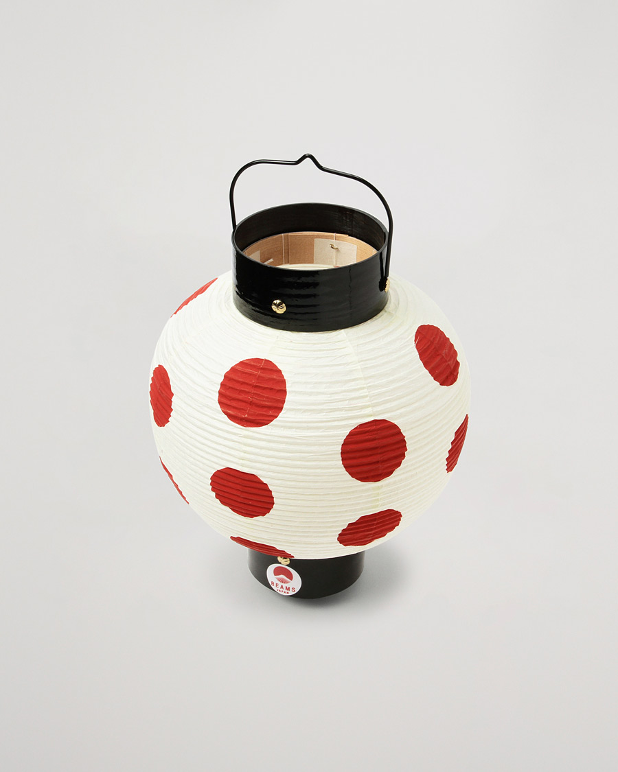 Herr | Beams Japan | Beams Japan | Polka Dot Paper Lantern Red