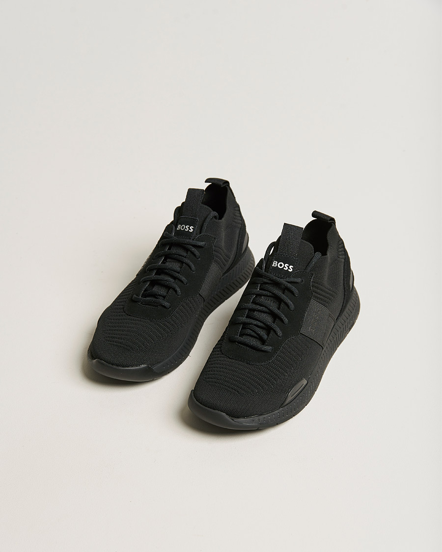 Herr | Business & Beyond | BOSS BLACK | Titanium Running Sneaker Black