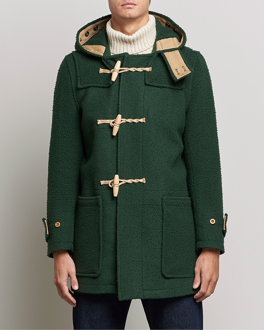 Herr |  |  | Gloverall Monty Casentino Wool Duffle Coat Moss