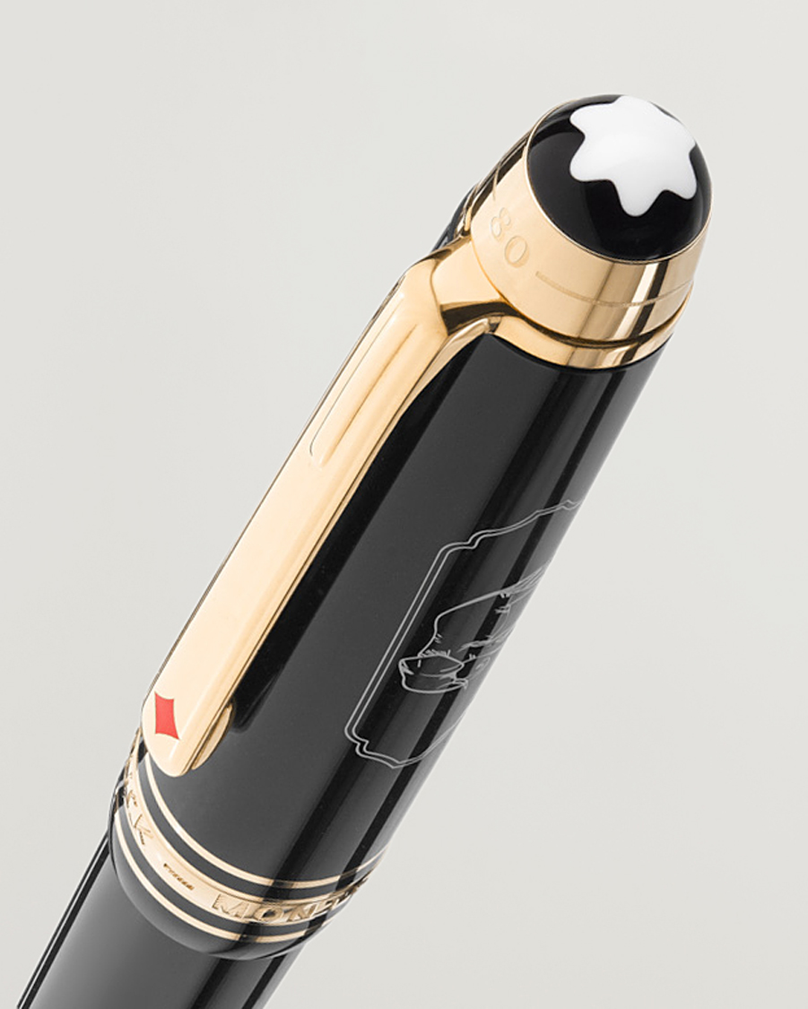Herr | Pennor | Montblanc | Meisterstück ATW in 80 Days Classique Fountain Pen Black