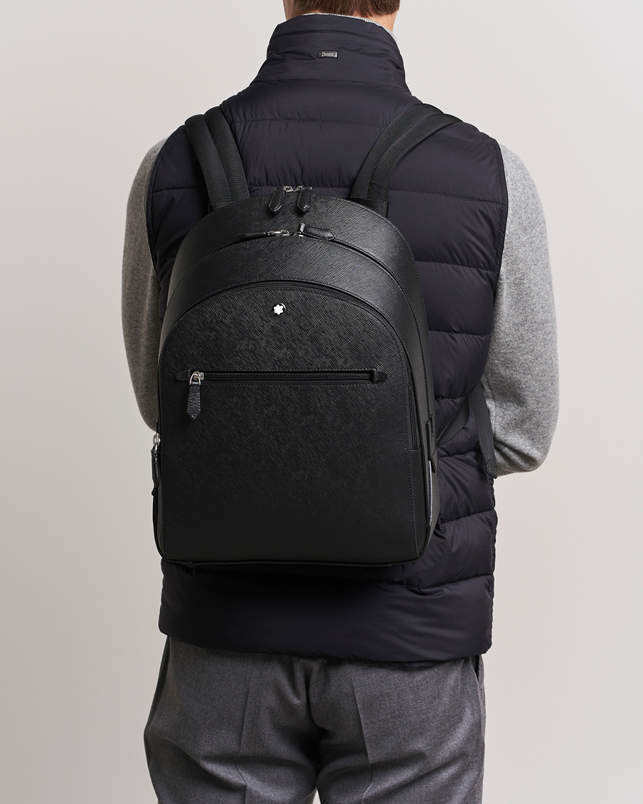 Herr | Gåvor | Montblanc | Sartorial Medium Backpack 3 Compartments Black