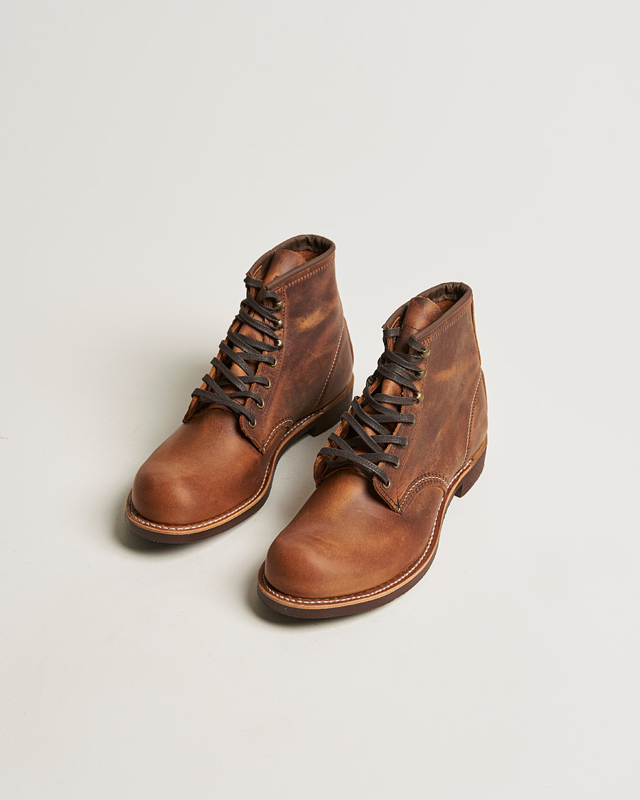 Herr | Vinterskor | Red Wing Shoes | Blacksmith Boot Copper Rough/Though Leather