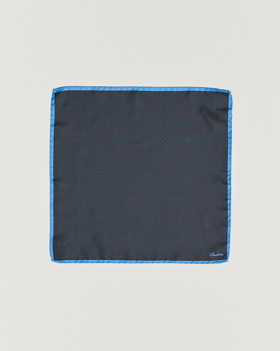 Herr | Näsdukar | Stenströms | Silk Handkerchief Dark Grey