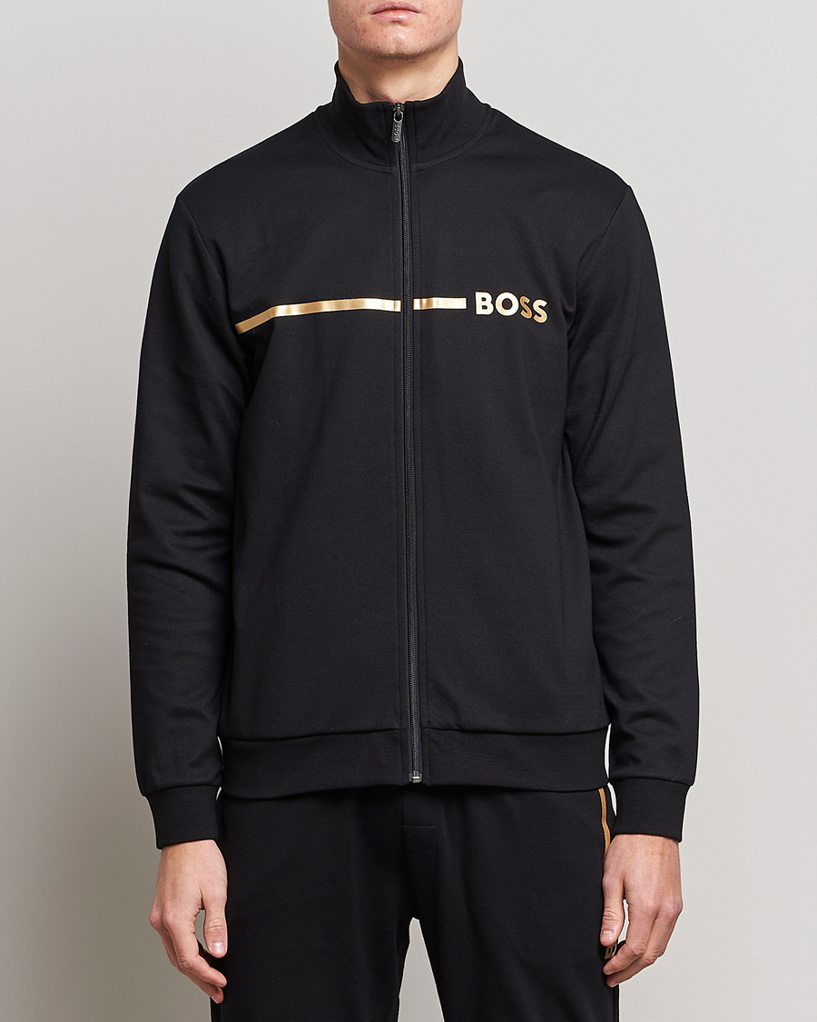 Black and gold shops tracksuit