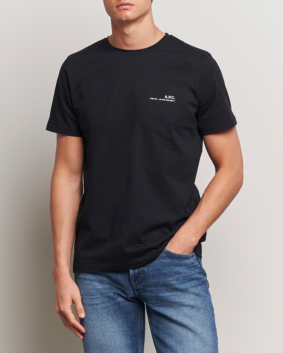 Herr | Kläder | A.P.C. | Item T-Shirt Black