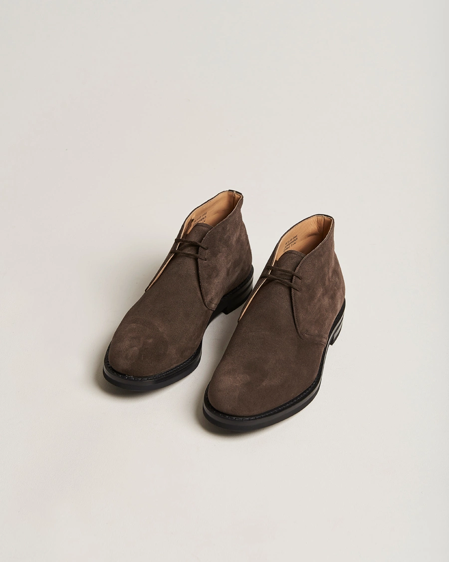 Herr | Kängor | Church\'s | Ryder Desert Boots Dark Brown Suede