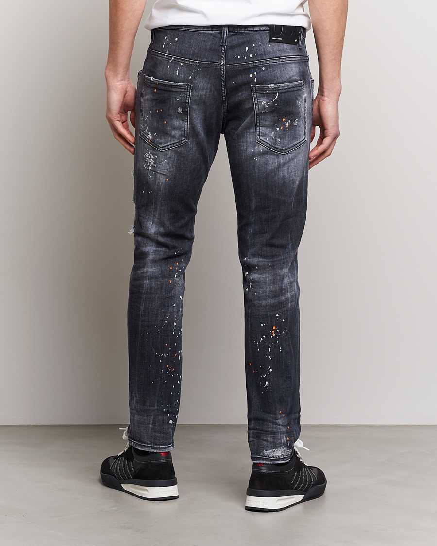 Herr | Jeans | Dsquared2 | Skater Jeans Black Wash