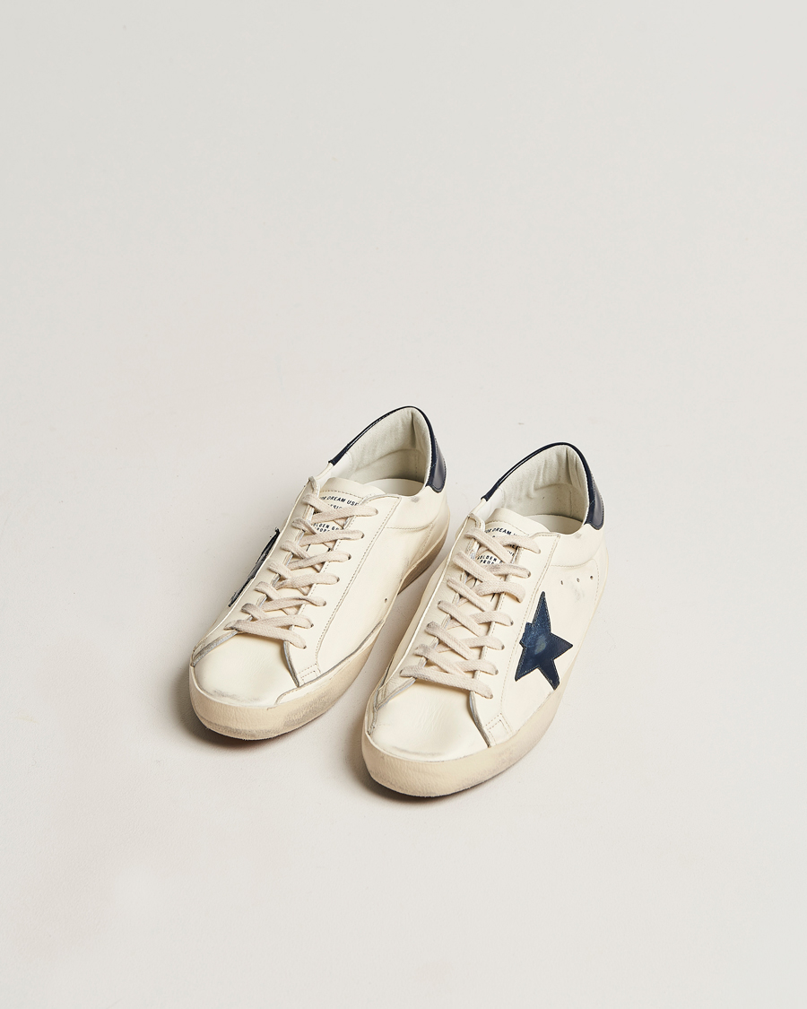 Herr |  | Golden Goose | Super-Star Sneakers White/Navy