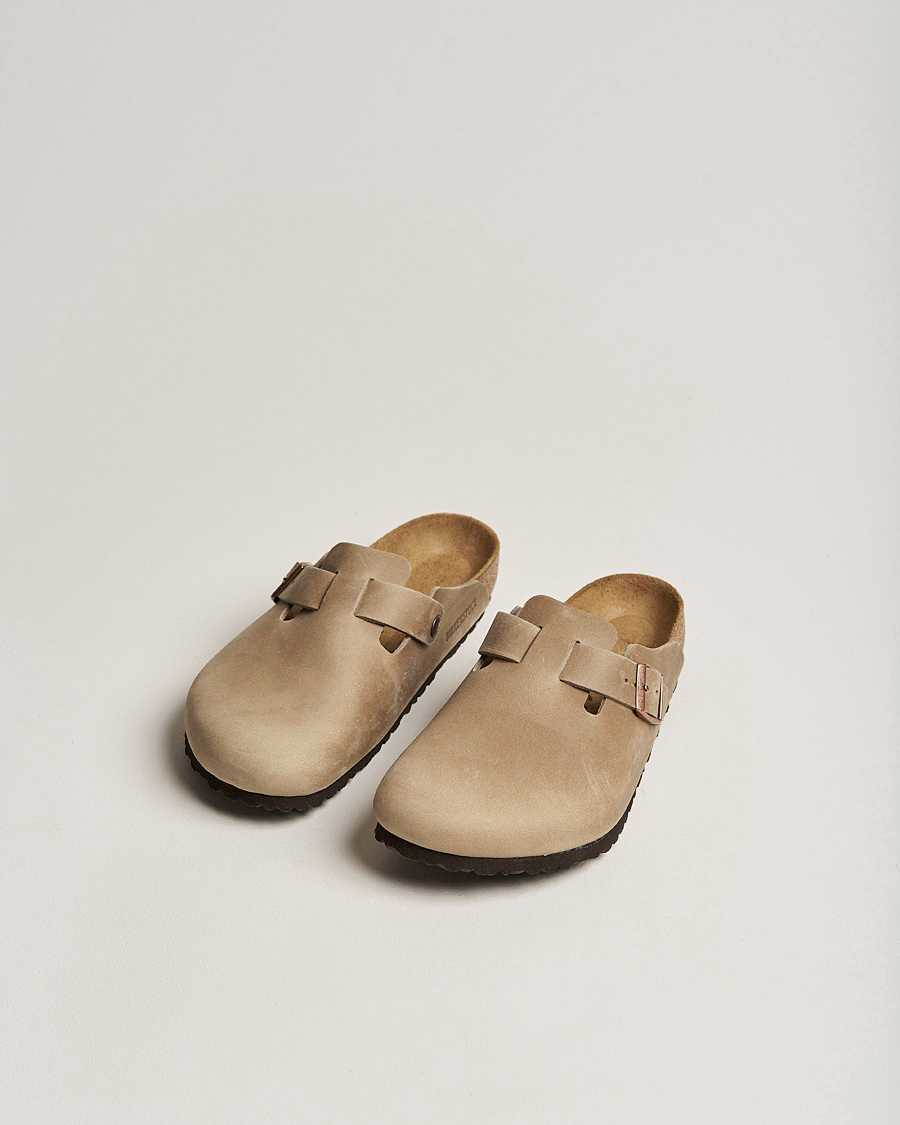 Herr | Sandaler & Tofflor | BIRKENSTOCK | Boston Classic Footbed Tobacco Oiled Leather