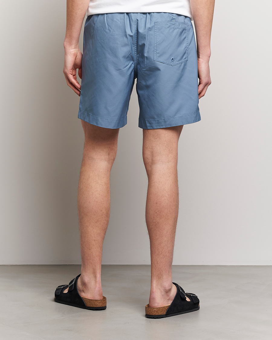 Herr | Badbyxor | Fred Perry | Classic Swimshorts Ash Blue