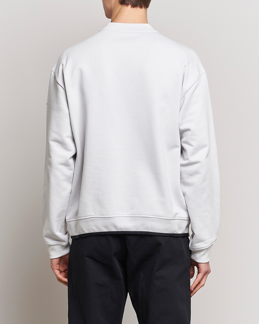Herr | Tröjor | Moncler | Lettering Logo Sweatshirt White