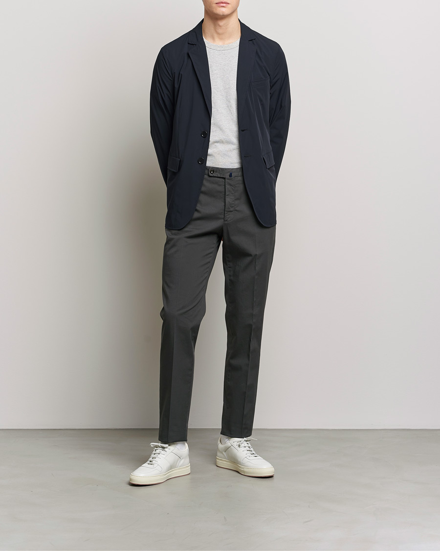 Herr | Kavajer | Aspesi | Stretch Nylon Blazer Navy