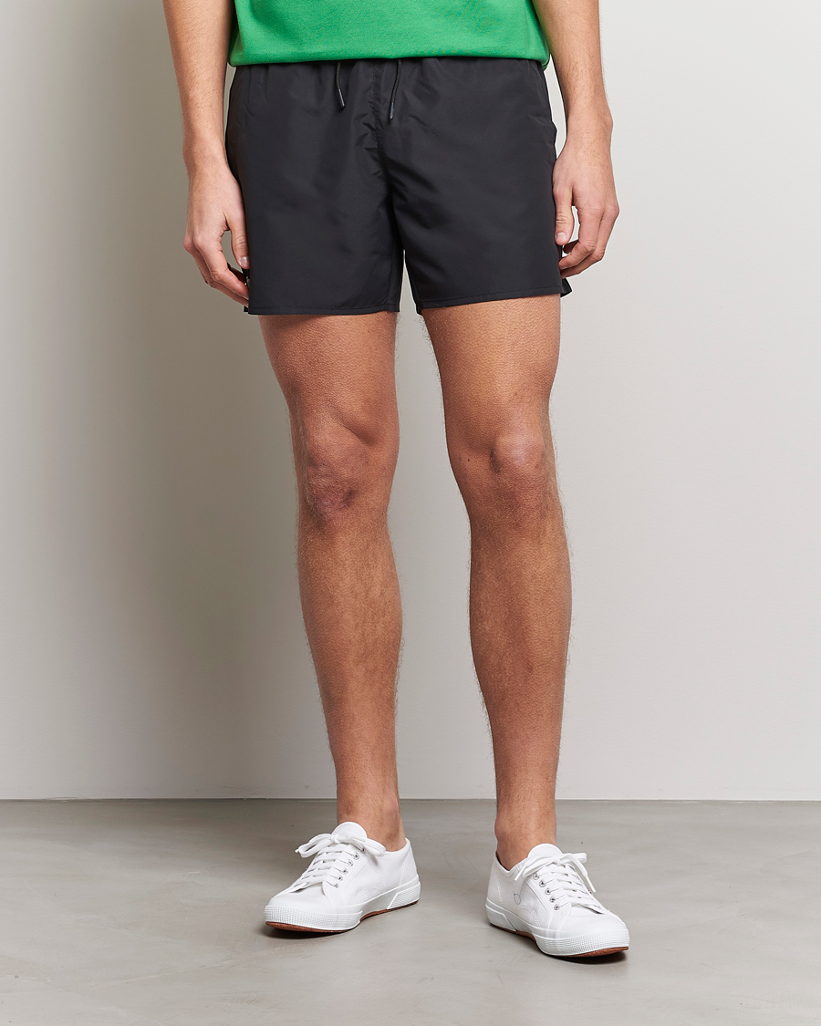 Herr | Snörade Badbyxor | Lacoste | Bathingtrunks Black