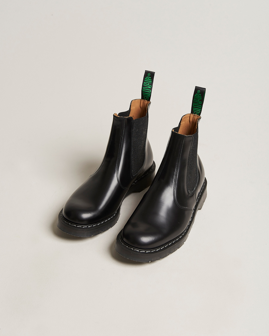 Herr | Svarta kängor | Solovair | Dealer Boot Black Shine