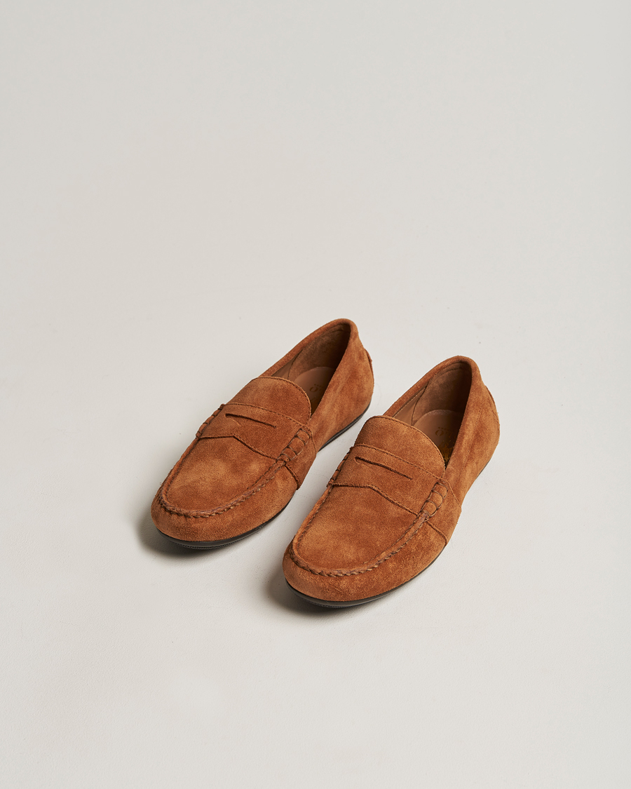 Herr | Skor | Polo Ralph Lauren | Reynold Suede Driving Loafer Teak