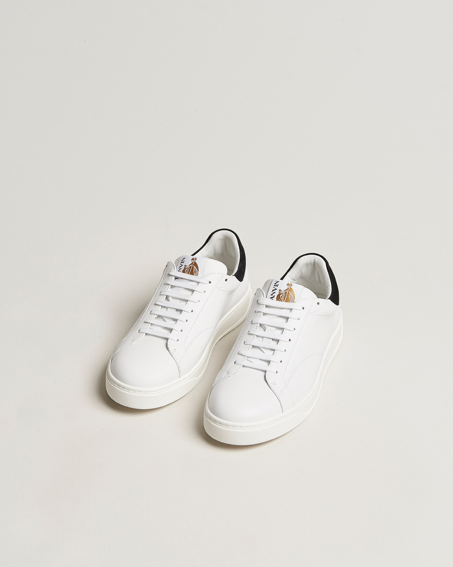Herr | Luxury Brands | Lanvin | DBB0 Plain Sneaker White/Black