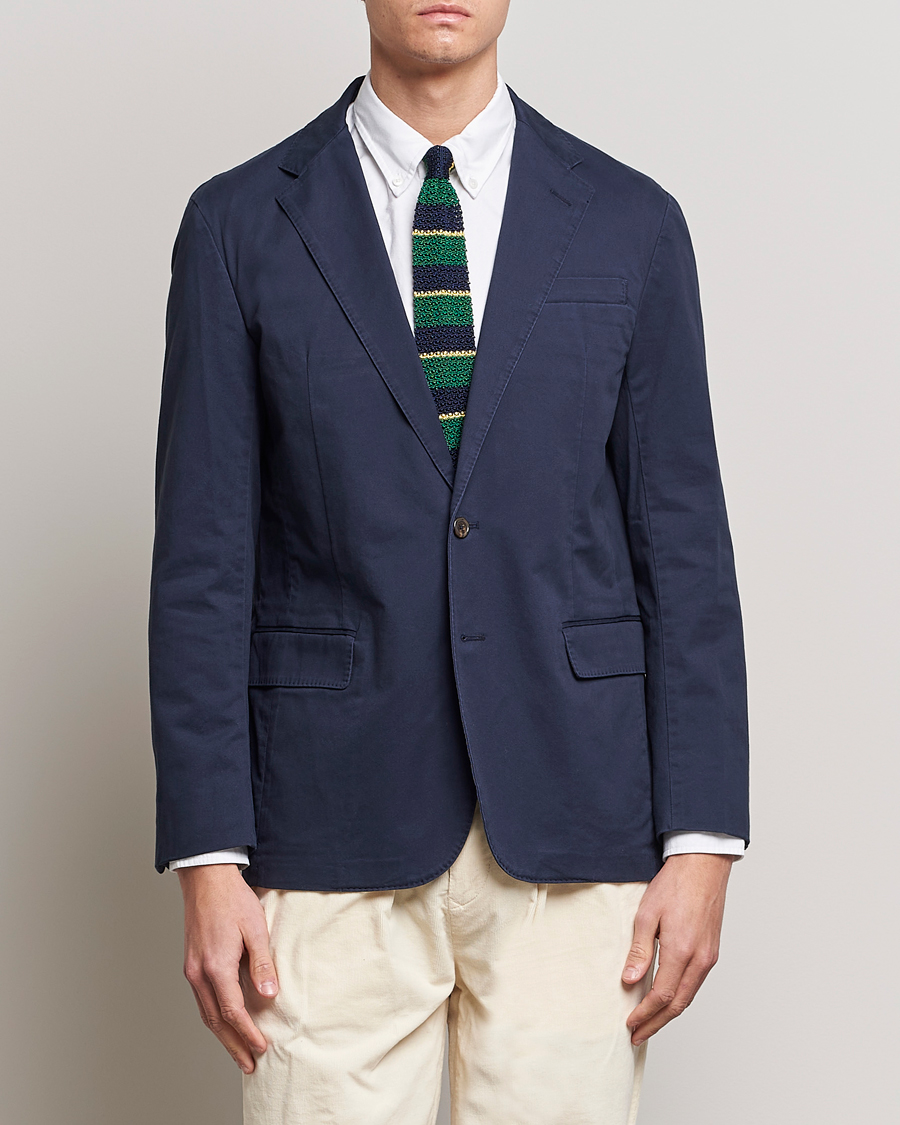 Herr | Kläder | Polo Ralph Lauren | Cotton Stretch Sportcoat Nautical Ink