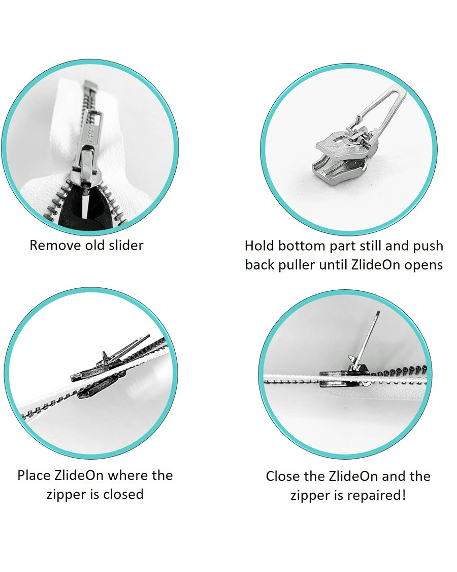 Herr | Kläder | ZlideOn | Metal & Plastic Zipper Black
