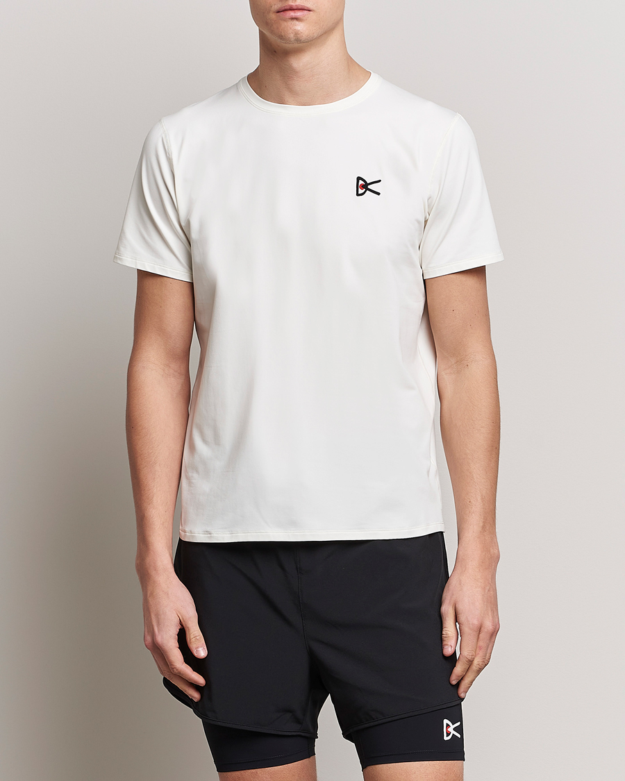 Herr | Kläder | District Vision | Deva-Tech Short Sleeve T-Shirt White