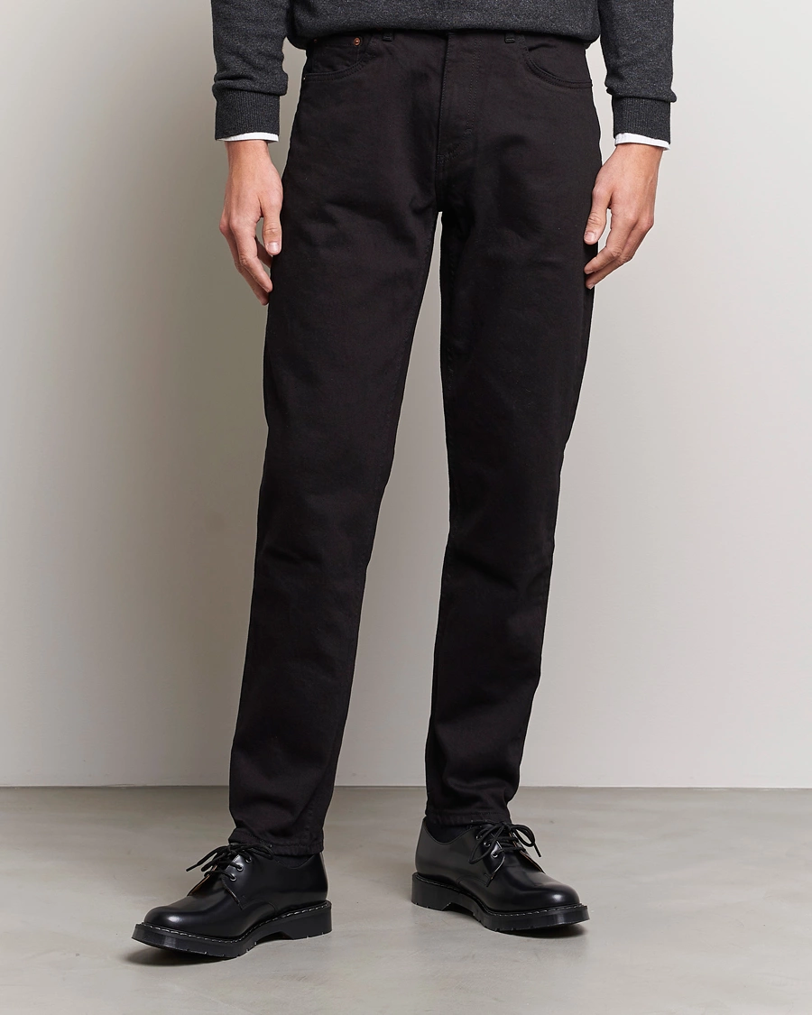 Herr | Jeans | Oscar Jacobson | Karl Cotton Stretch Jeans Black