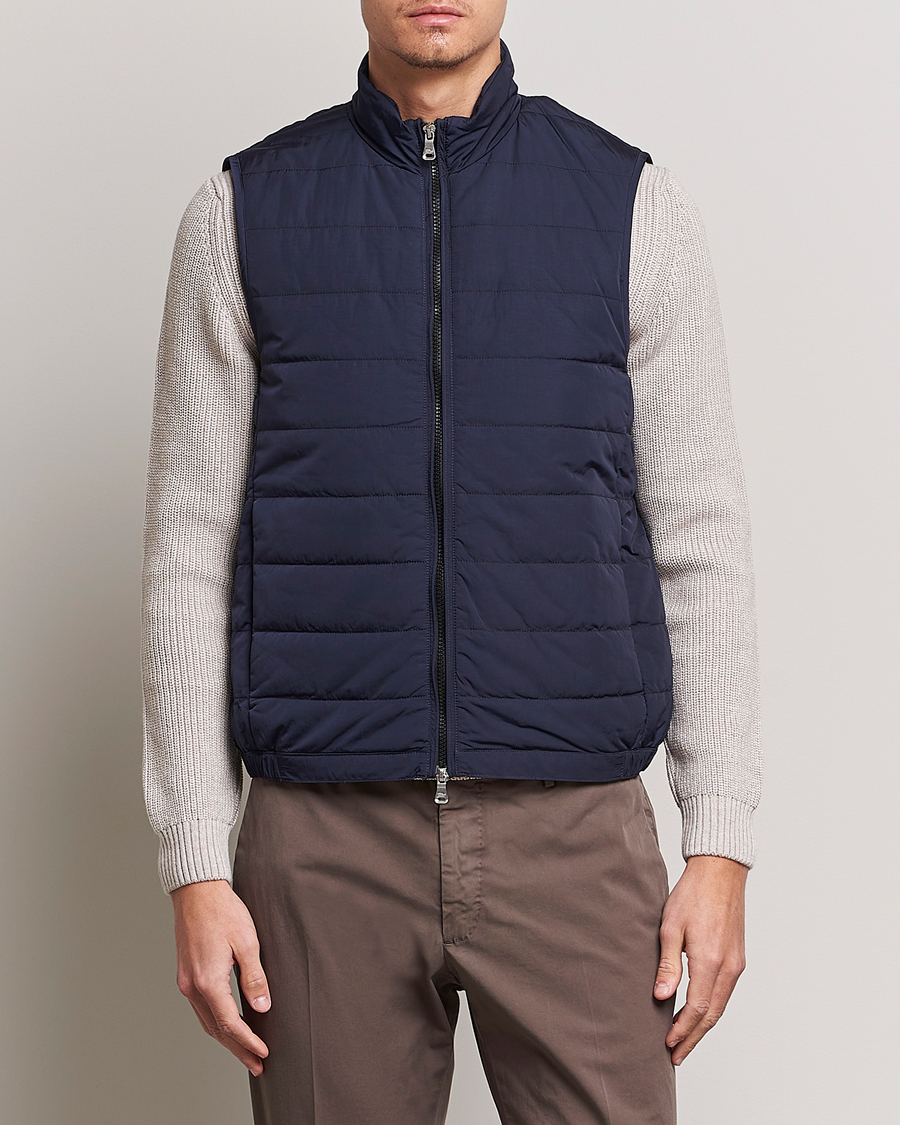 Herr | Västar | Oscar Jacobson | Liner Evo Waistcoat Blue