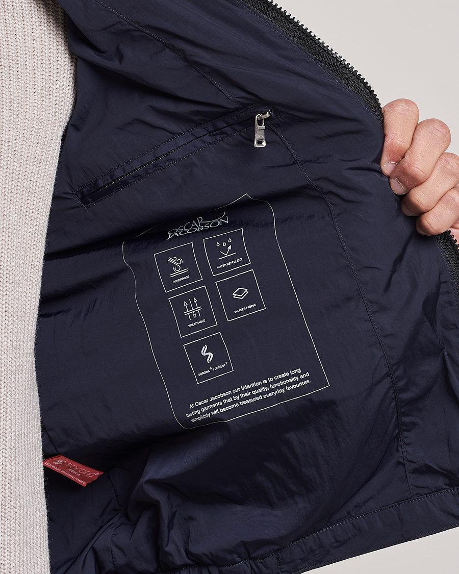 Herr | Västar | Oscar Jacobson | Liner Evo Waistcoat Blue