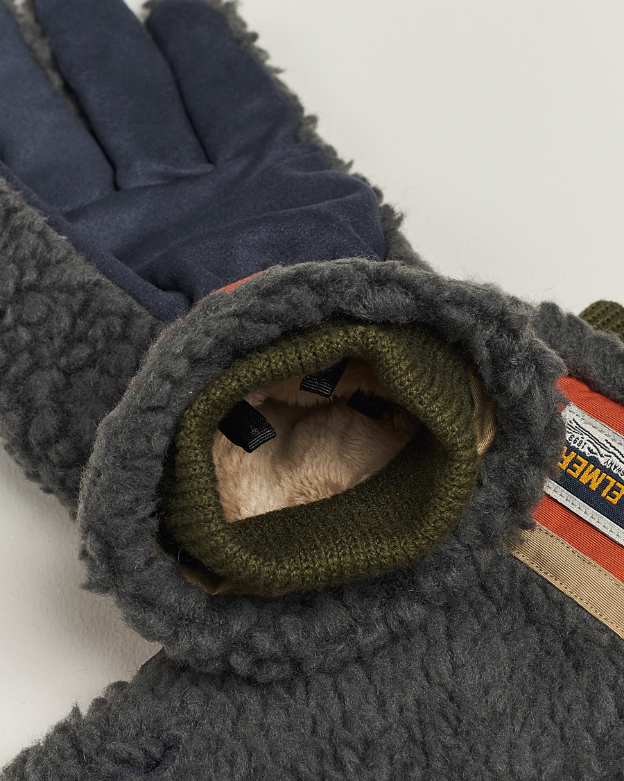 Herr | Active | Elmer by Swany | Sota Wool Teddy Gloves Khaki