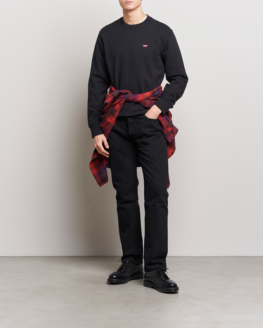 Herr | Tröjor | Levi's | Original Crew Neck Sweatshirt Mineral Black