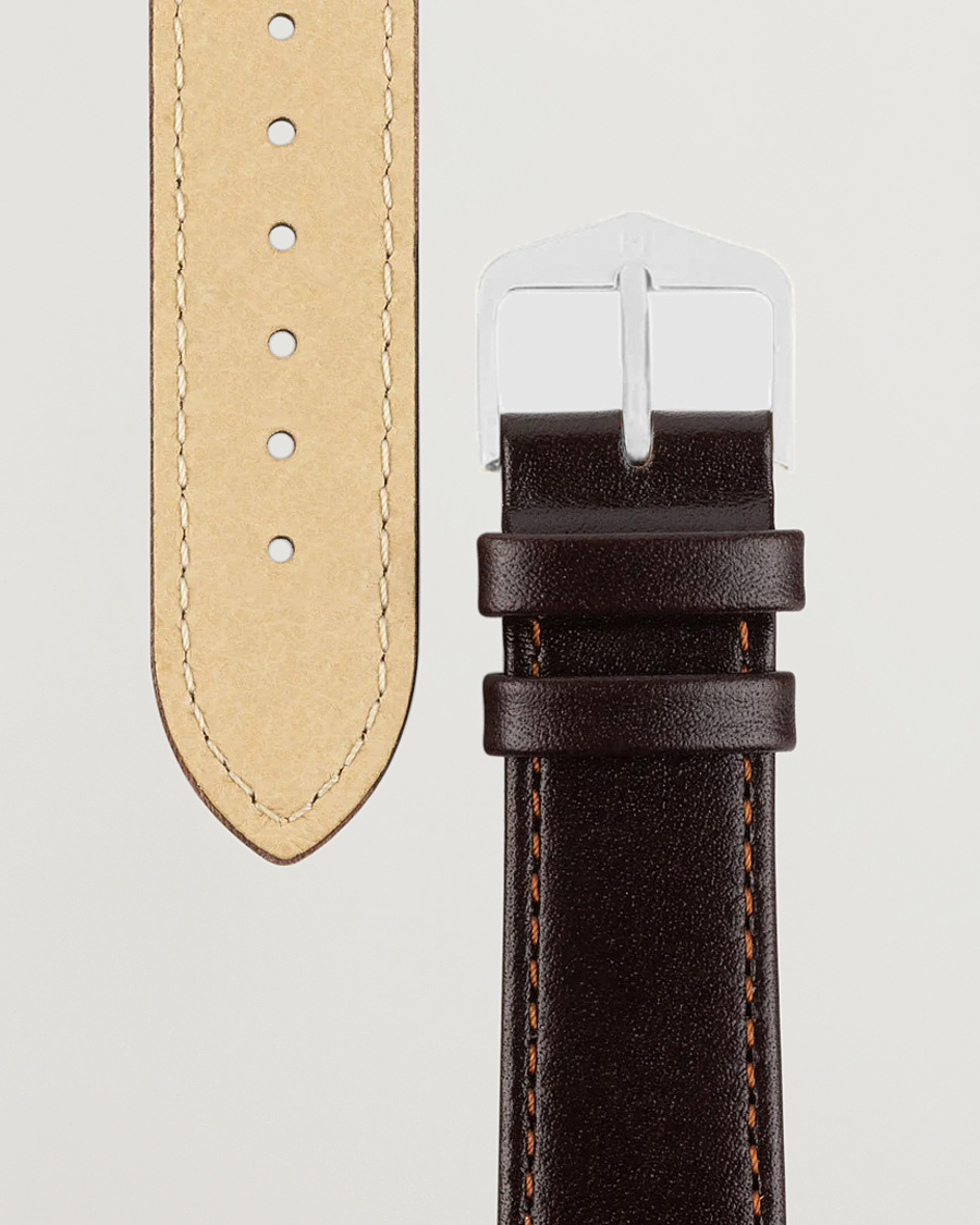 Herr |  |  | HIRSCH Osiris Calf Leather Watch Strap Brown