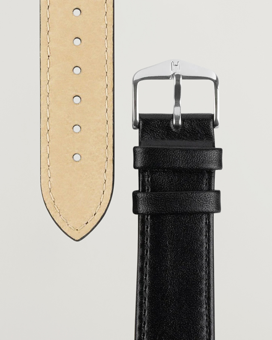 Herr |  |  | HIRSCH Osiris Calf Leather Watch Strap Black