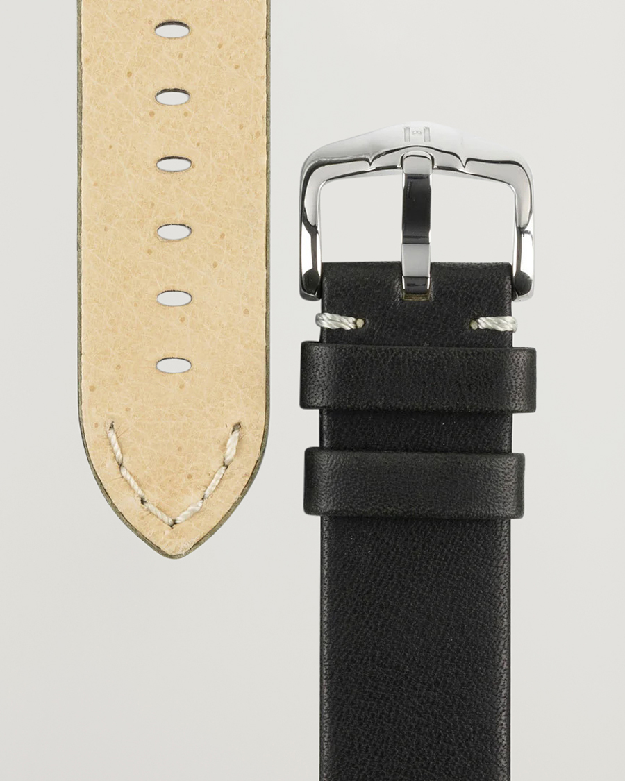 Herr |  |  | HIRSCH Ranger Retro Leather Watch Strap Black