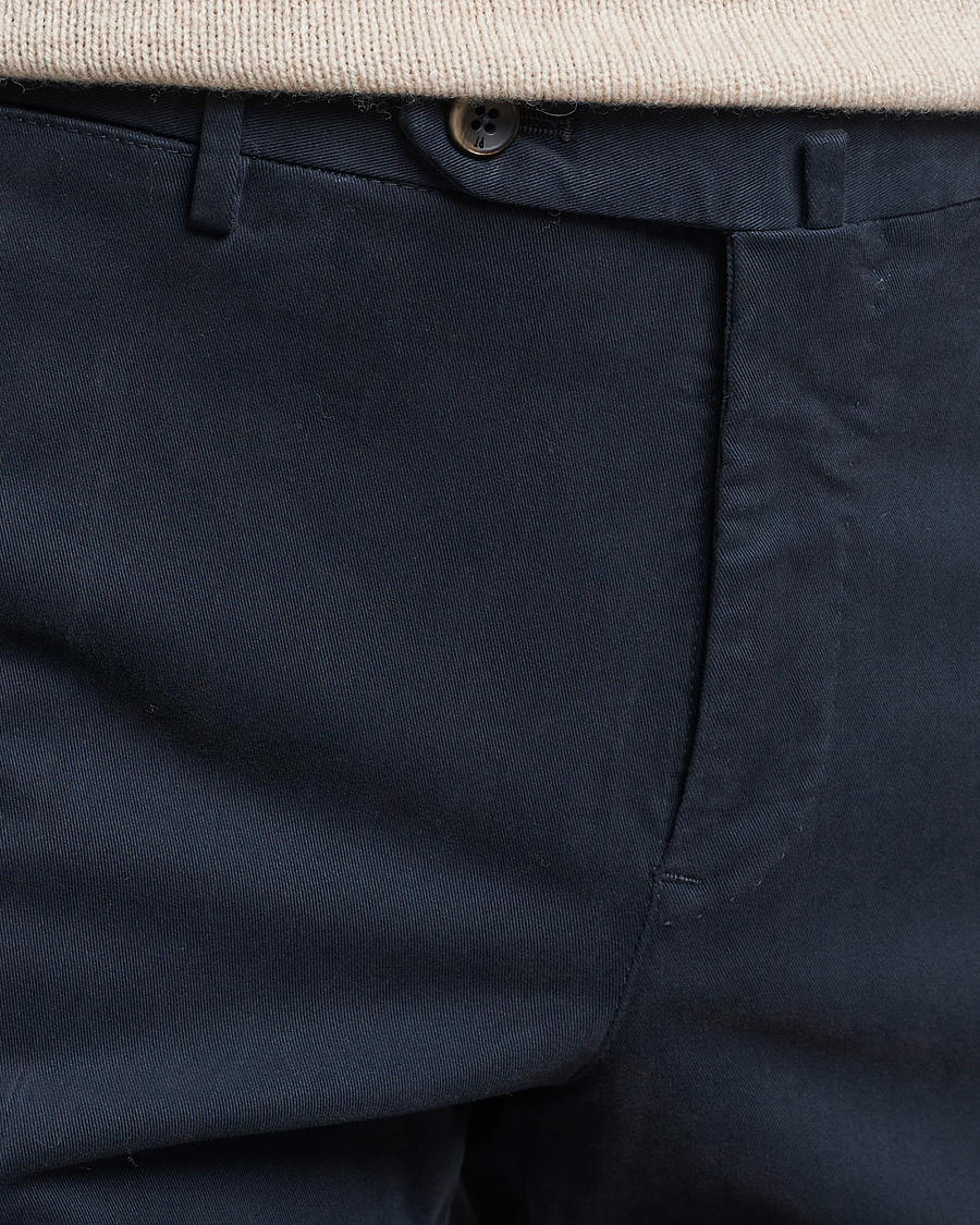 Herr | Byxor | PT01 | Slim Fit Cotton Stretch Chinos Navy