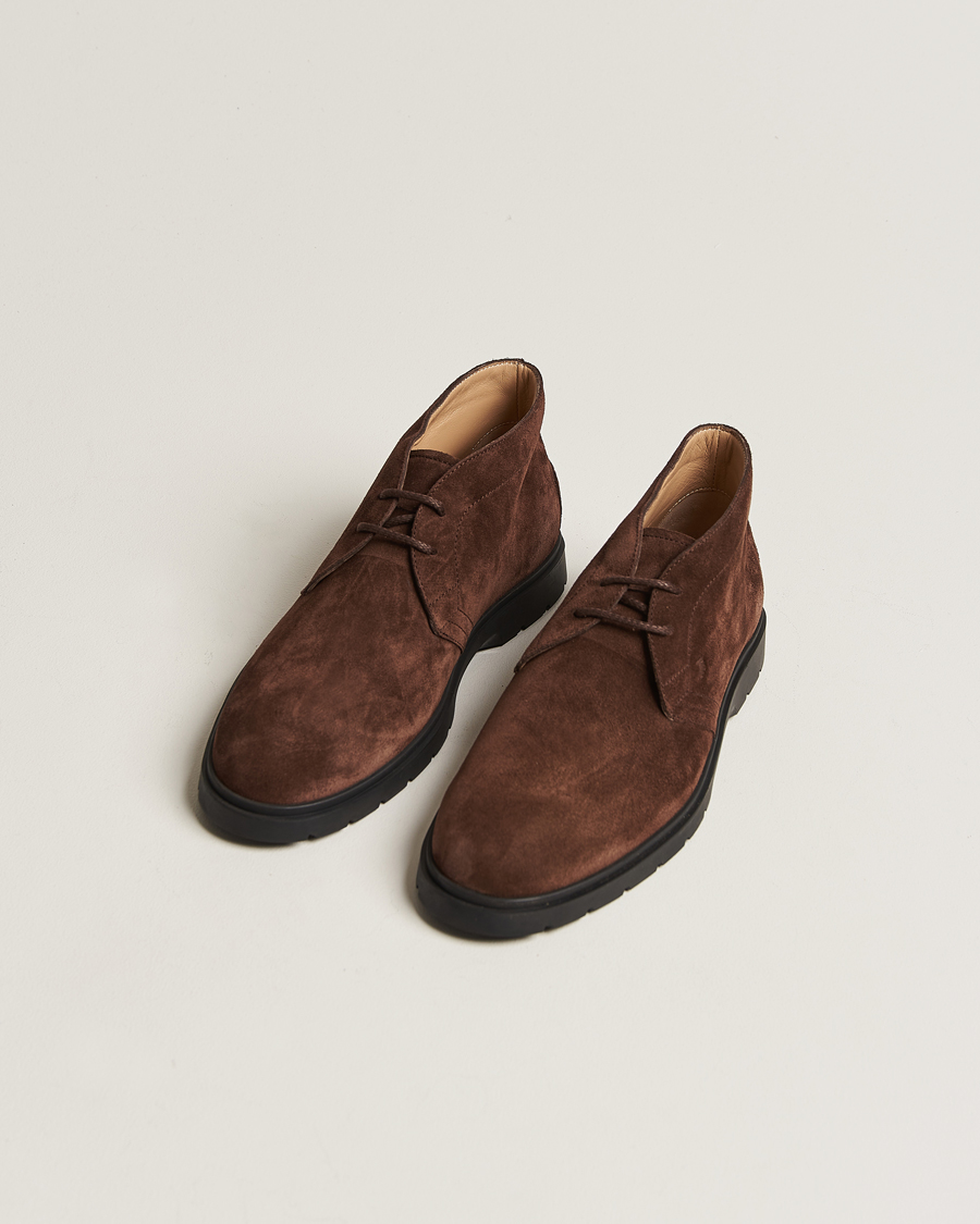 Herr |  | Tod\'s | Polacchino Chukka Boots Dark Brown Suede