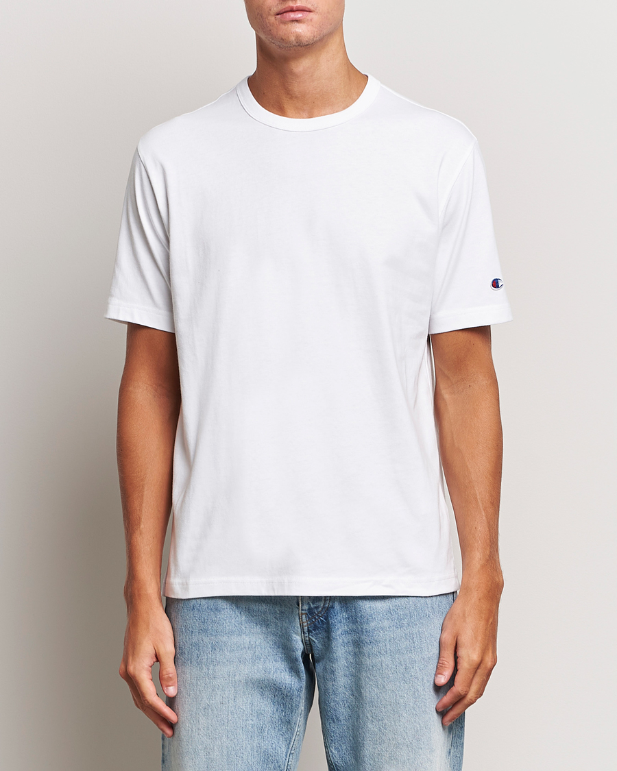 Herr | Kläder | Champion | Jersey Crew Neck T-shirt White