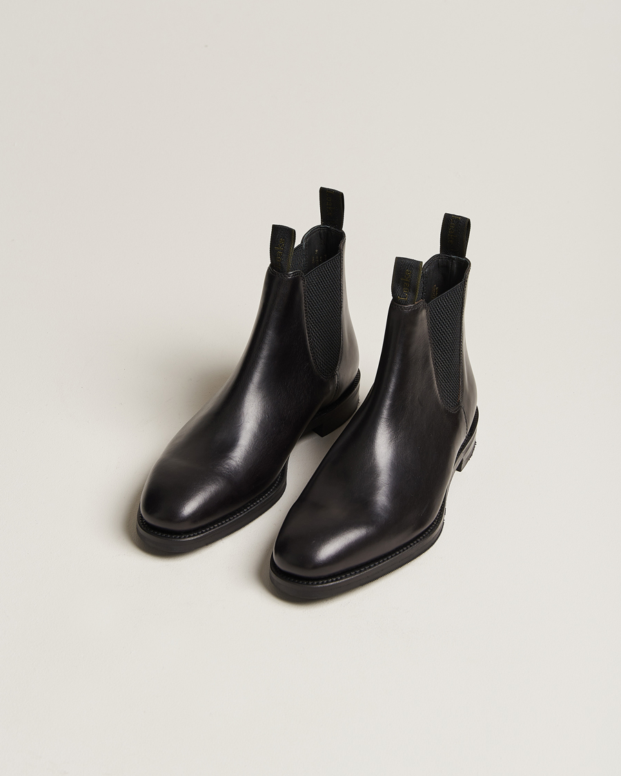 Herr | Personal Classics | Loake 1880 | Emsworth Chelsea Boot Black Leather