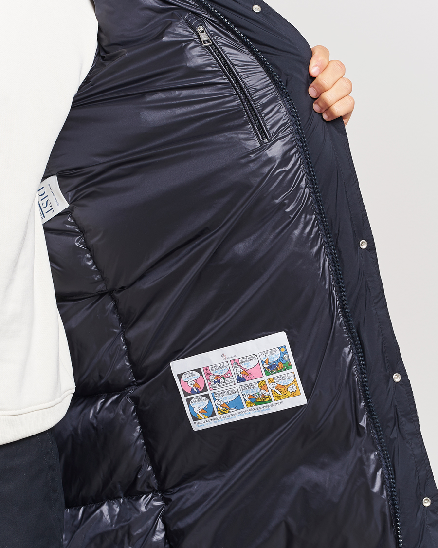 Herr | Jackor | Moncler | Hanoverian Long Down Parka Navy