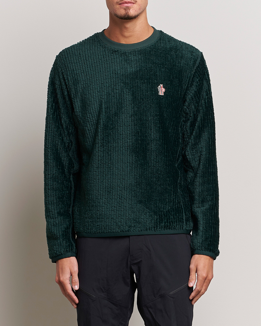 Herr | Moncler Grenoble | Moncler Grenoble | Fluffy Sweatshirt Green