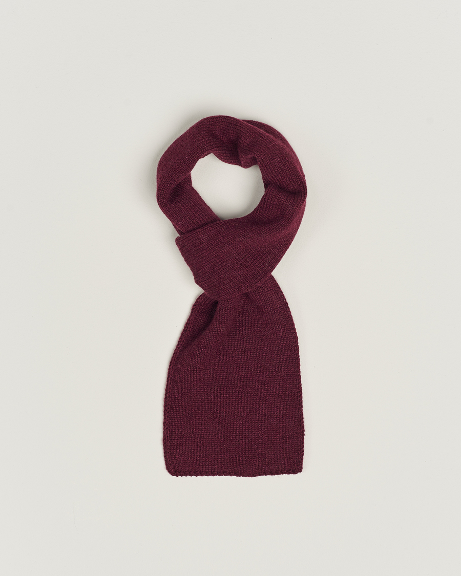 Cashmere scarf deals maroon