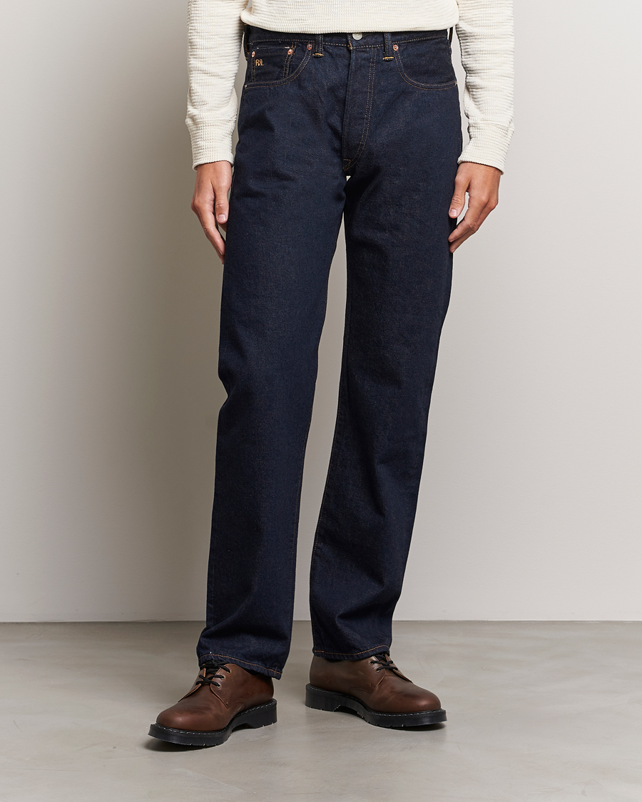 Herr | Straight leg | RRL | Straight Leg 5-Pocket Denim Hillsview Wash