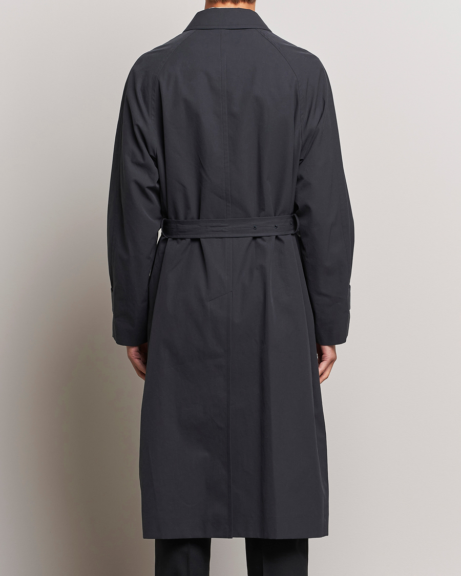 Herr | Jackor | Auralee | Finx Gabardine Trench Coat Black
