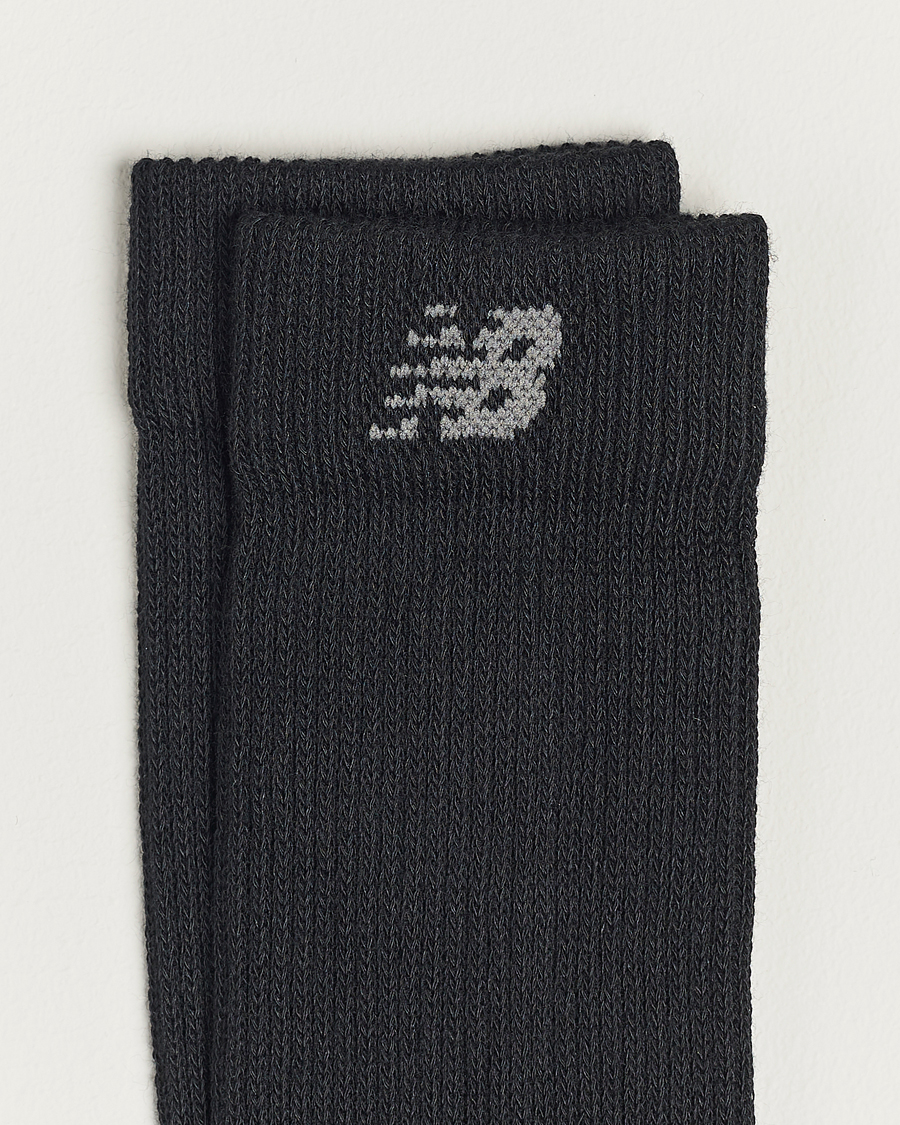 Herr | New Balance Running | New Balance Running | 2-Pack Coolmax Crew Socks Black