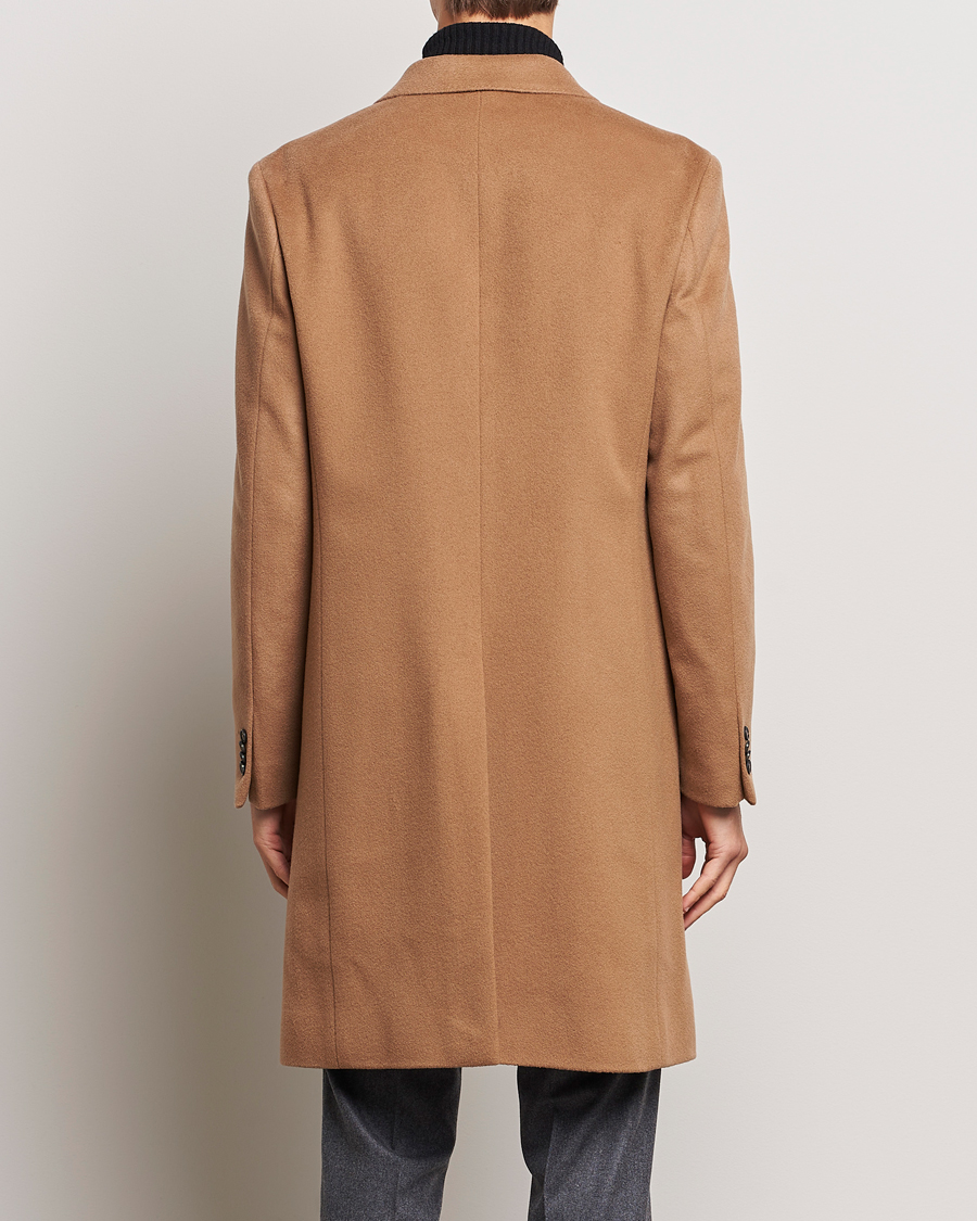Herr | Jackor | Oscar Jacobson | Shaw Wool/Cashmere Coat Camel