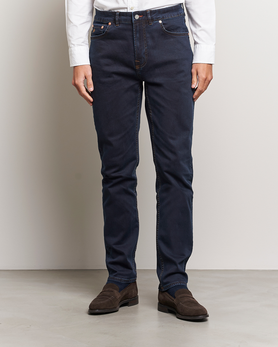 Herr |  | Morris | James Satin Jeans Rinse Wash