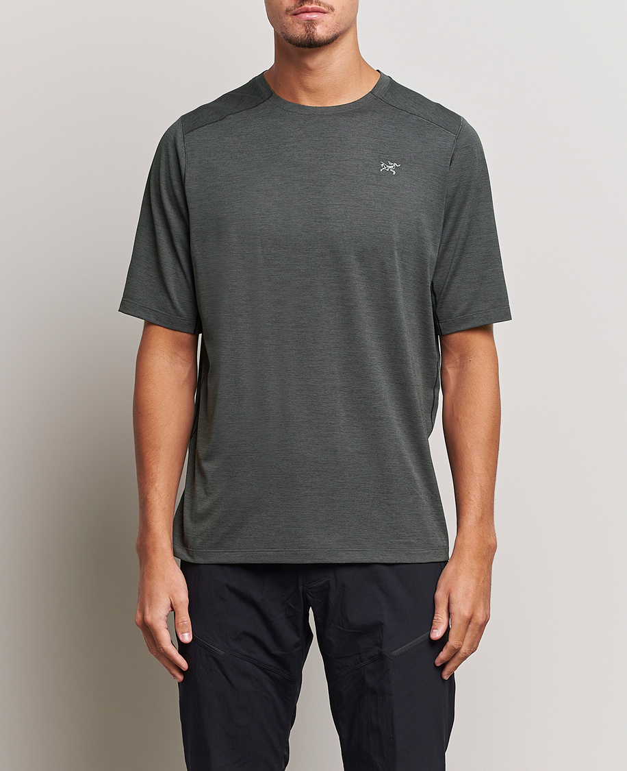 Herr | Arc'teryx | Arc'teryx | Cormac Crew Neck T-Shirt Black Heather