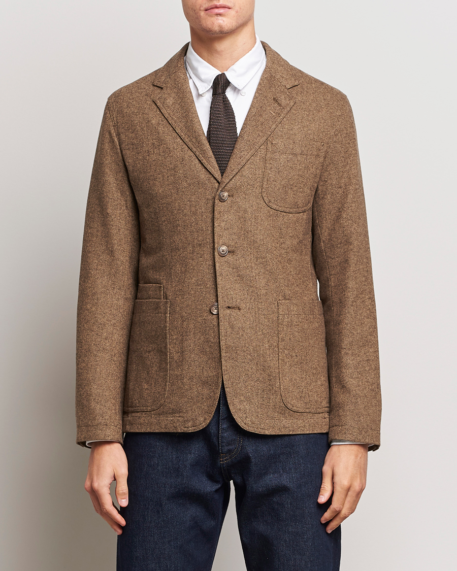 Herr | Avdelningar | Polo Ralph Lauren | Classic Herringbone Sportcoat Brown/Tan